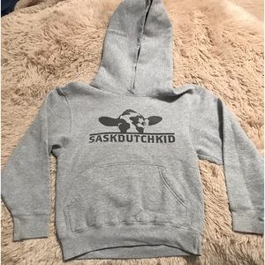 Saskdutch Kid YouTube Dairy Farmer Cow Sweatshirt Hoodie Boy Farm